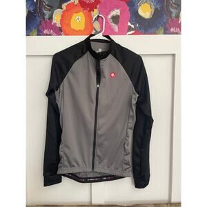 Qualidyne mens small long sleeve cycling top